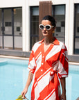 PORTOFINO STRIPE DRESS
