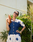 MONET POLKA DRESS