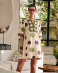 PALM POLKA DRESS