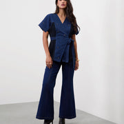 WIDE-LEG BOOTCUT JEANS