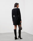 NOIR LINK BLAZER DRESS