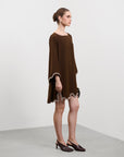 MOCHA SHIFT DRESS