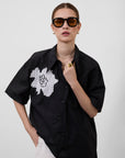 CHECKERED FLOWER SHIRT