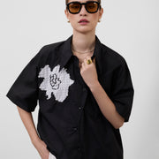 CHECKERED FLOWER SHIRT