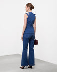 WIDE-LEG BOOTCUT JEANS