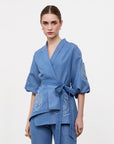 WRAP-A-ROSE TOP