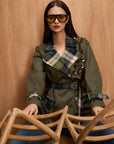 CHELSEA EMBELLISEHED TRENCH