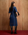 RIVETLINE DENIM DRESS