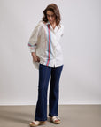 WIDE-LEG BOOTCUT JEANS