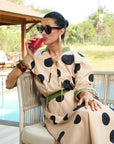 SOHO NECK-TIE BLOUSE