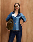 BIANCA DENIM TOP