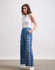 TRIBAL FLARED JEANS