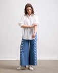 TRIBAL FLARED JEANS