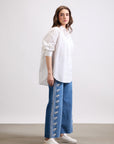 TRIBAL FLARED JEANS