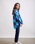 CHECKBOARD PALM SHIRT