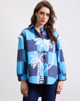 CHECKBOARD PALM SHIRT