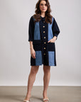 TONAL TWIST DRESS