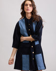 TONAL TWIST DRESS
