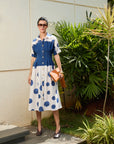 MONET POLKA DRESS