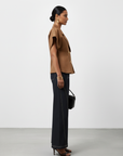 PANEL FLARED JEANS