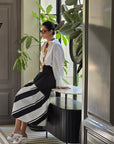 SORRENTO STRIPE SKIRT