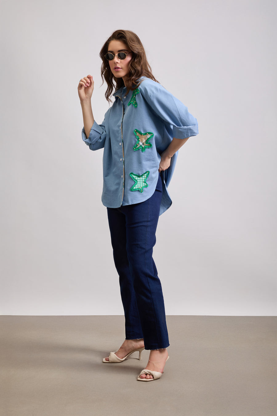 MEHAK BAKSHI IN OUR STAR STUDDED SHIRT