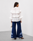 CLOUD FRILL SHIRT
