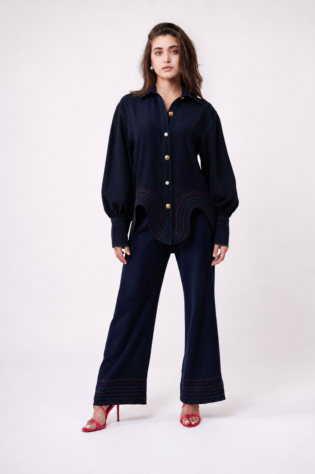MEANDER LINES SHIRT