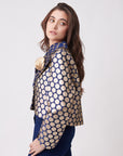 POLKA CROP BLAZER