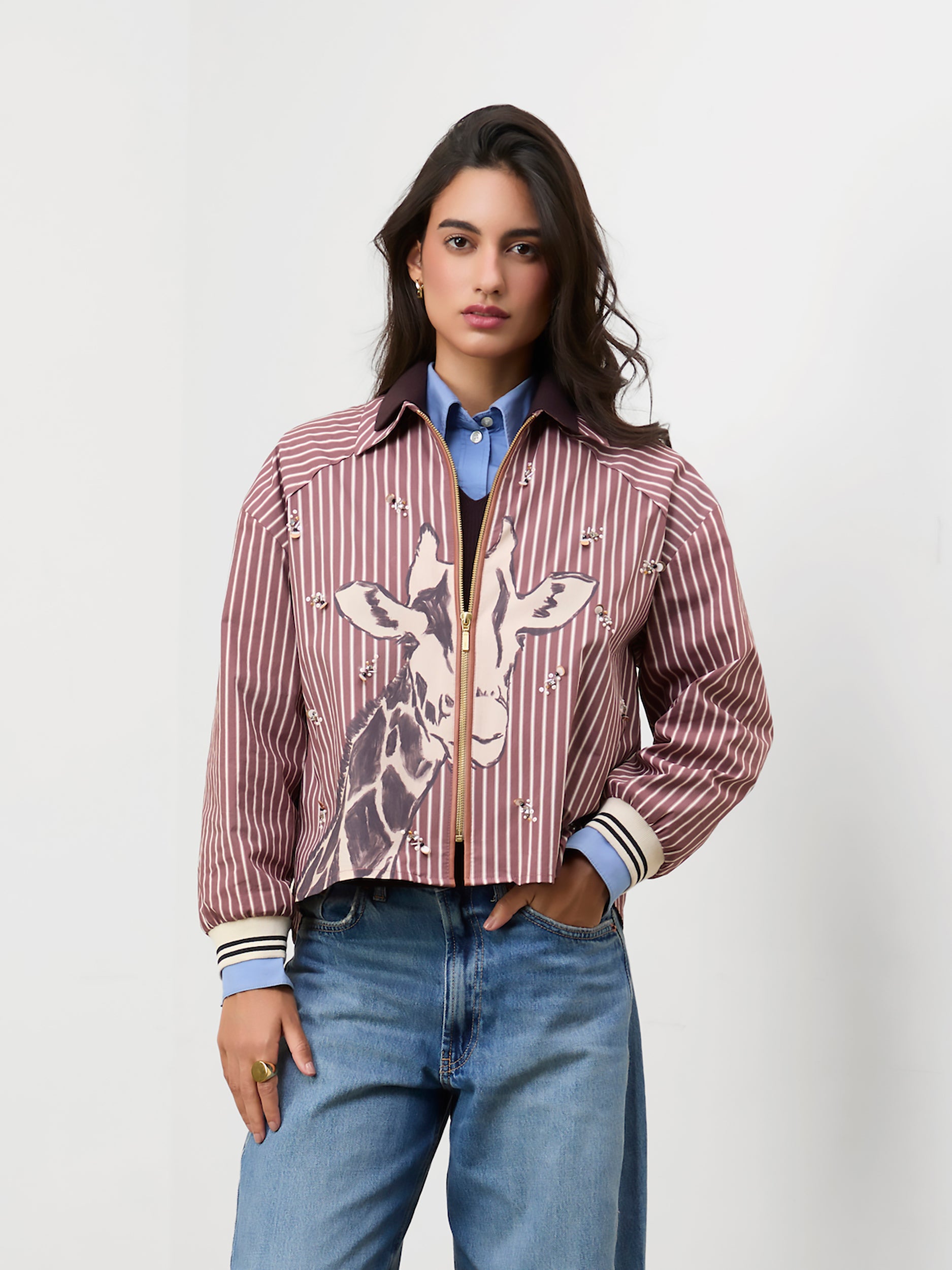 SPORTY GIRAFFE SHACKET