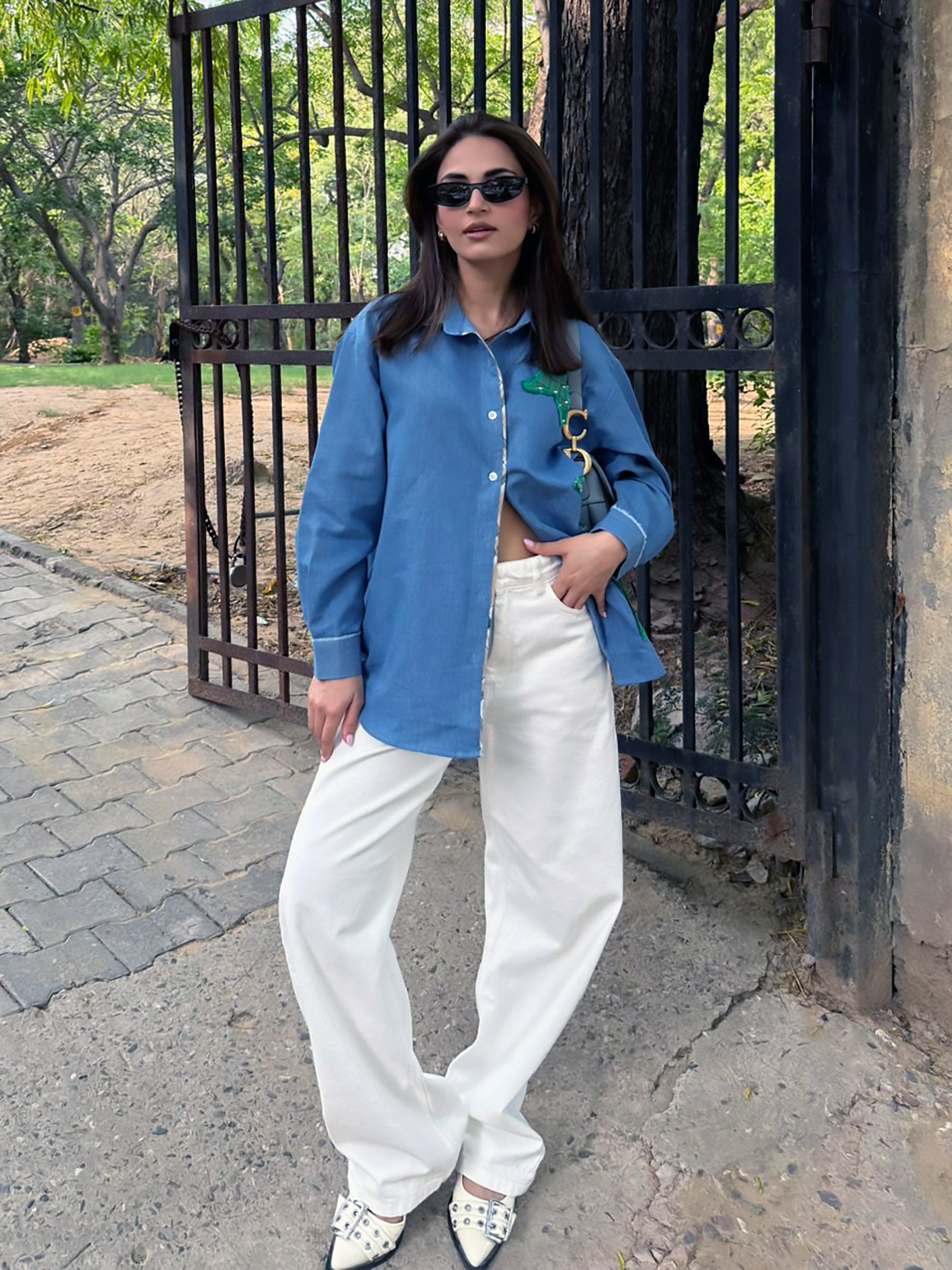 MEHAK BAKSHI IN OUR STAR STUDDED SHIRT