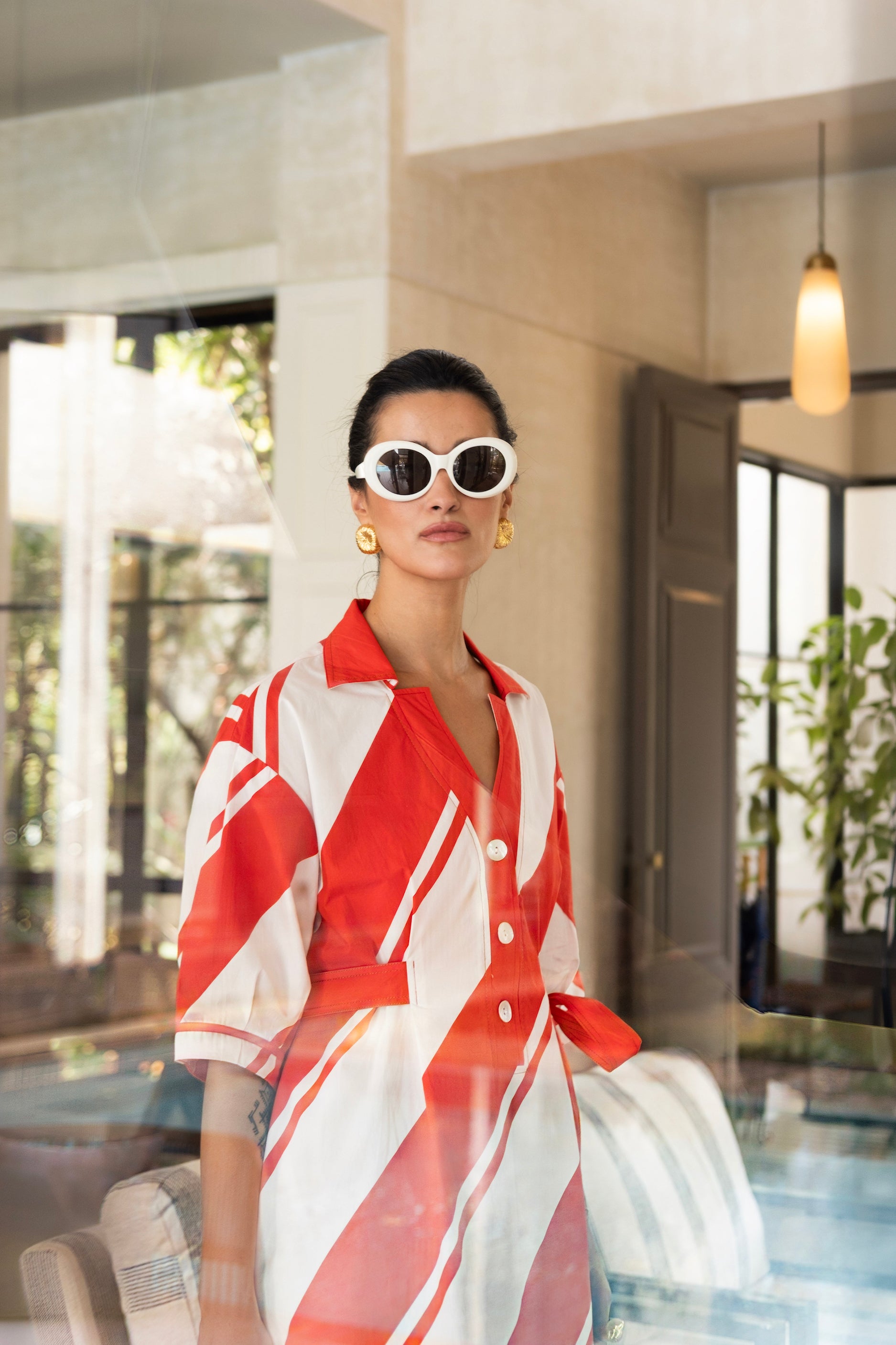 PORTOFINO STRIPE DRESS
