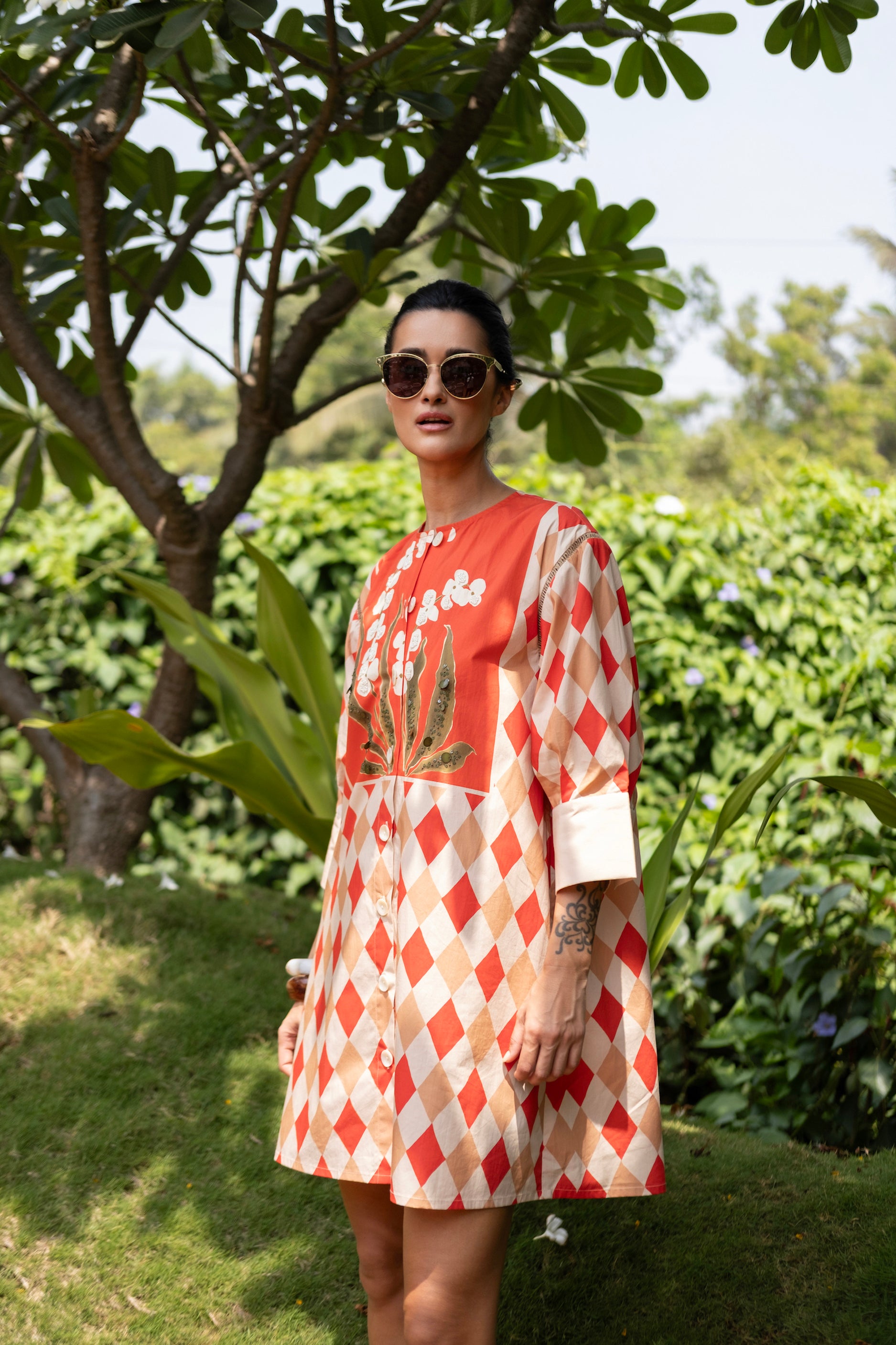 BLOOM SHIFT DRESS