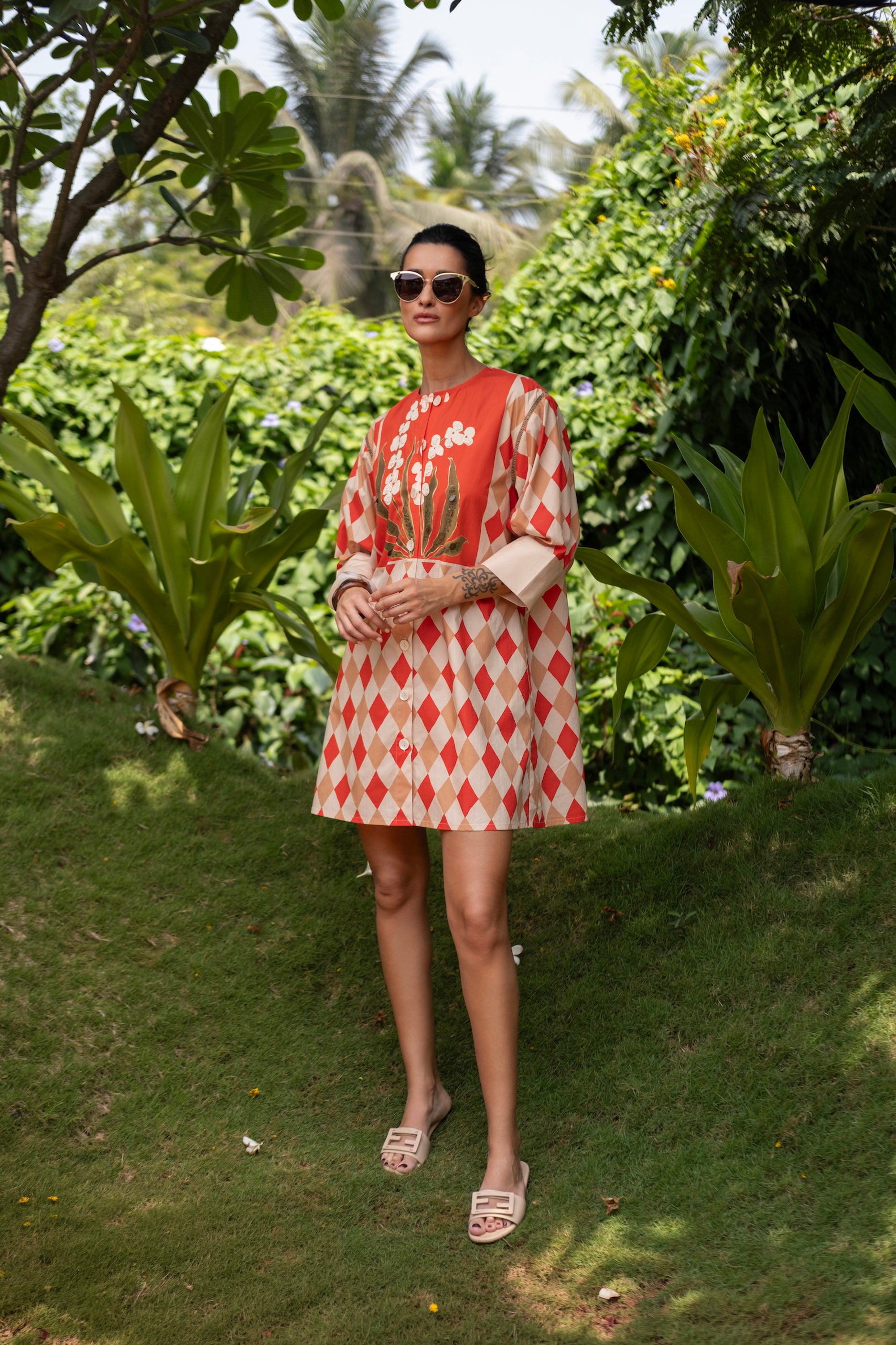 BLOOM SHIFT DRESS
