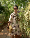 PALM POLKA DRESS