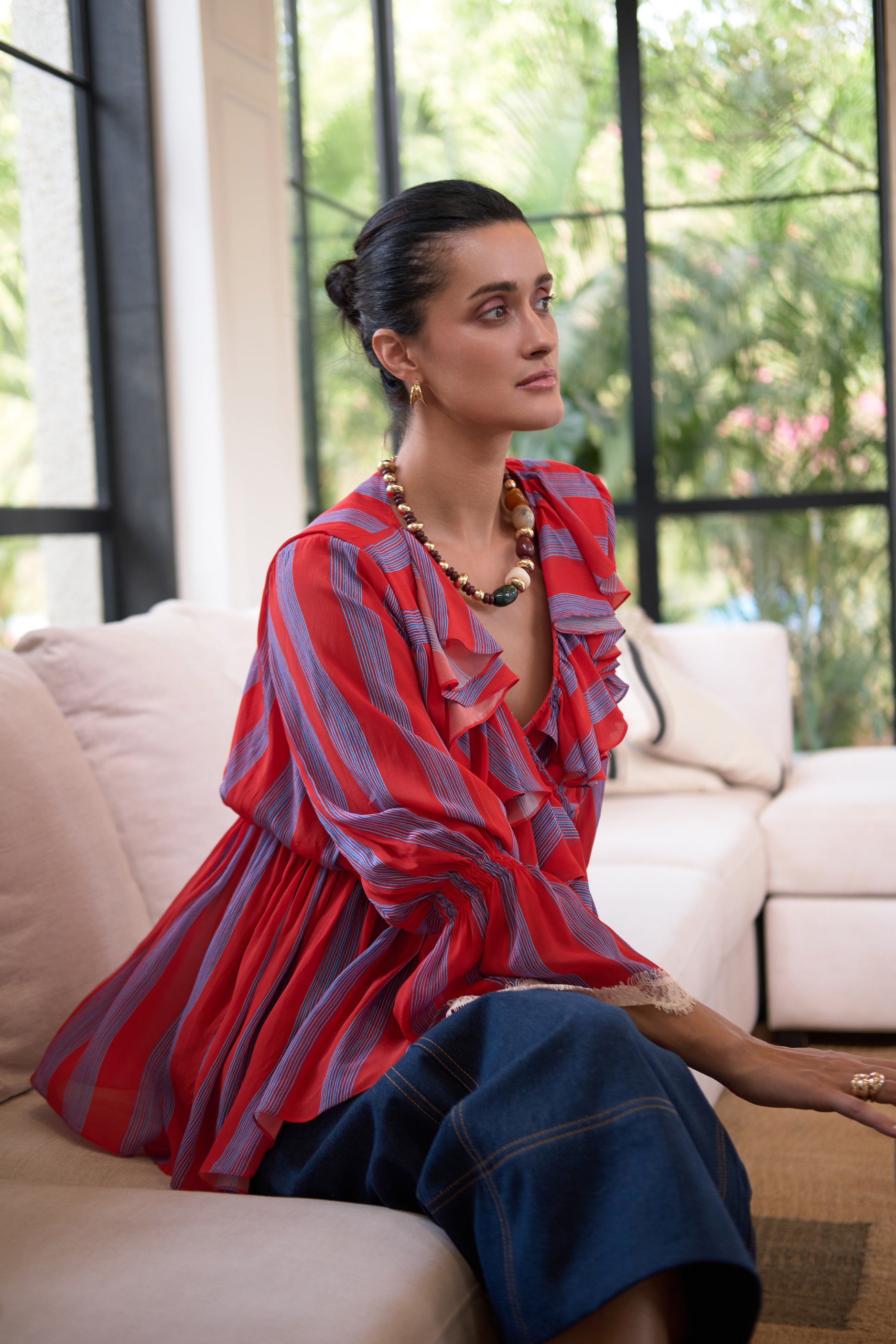 TOMATINA RUFFLE TOP