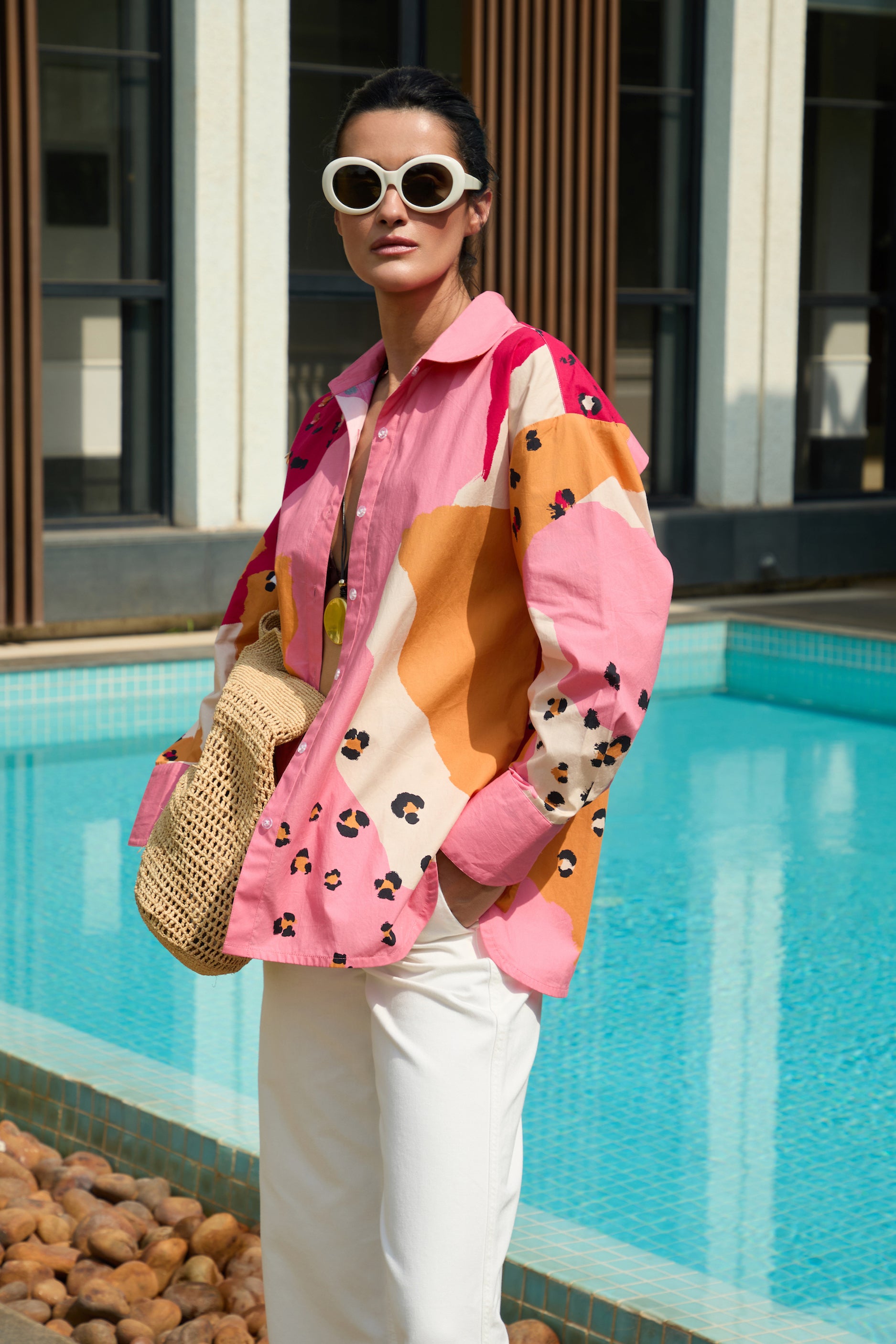 ABSTRACT LEOPARD SHIRT