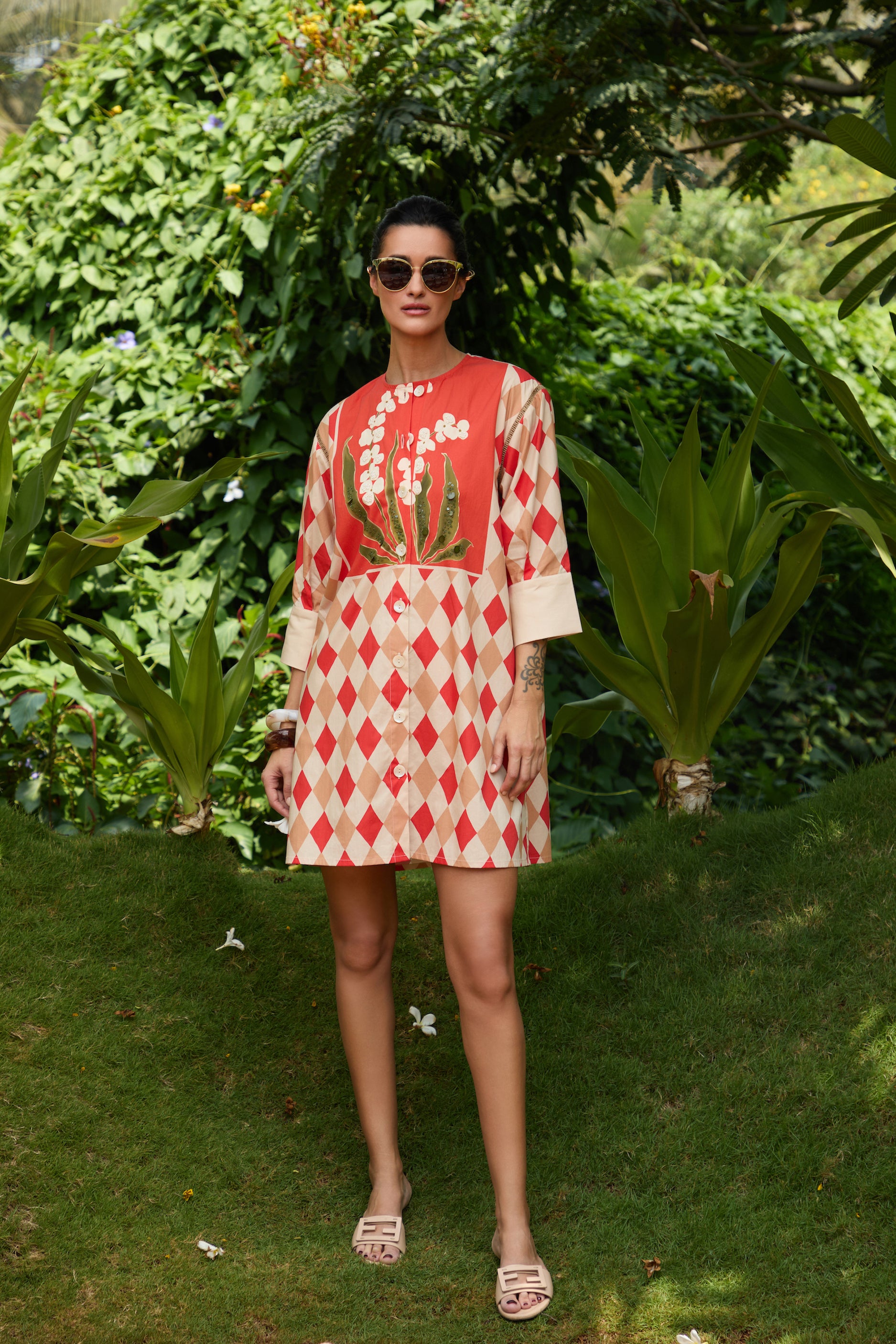 BLOOM SHIFT DRESS