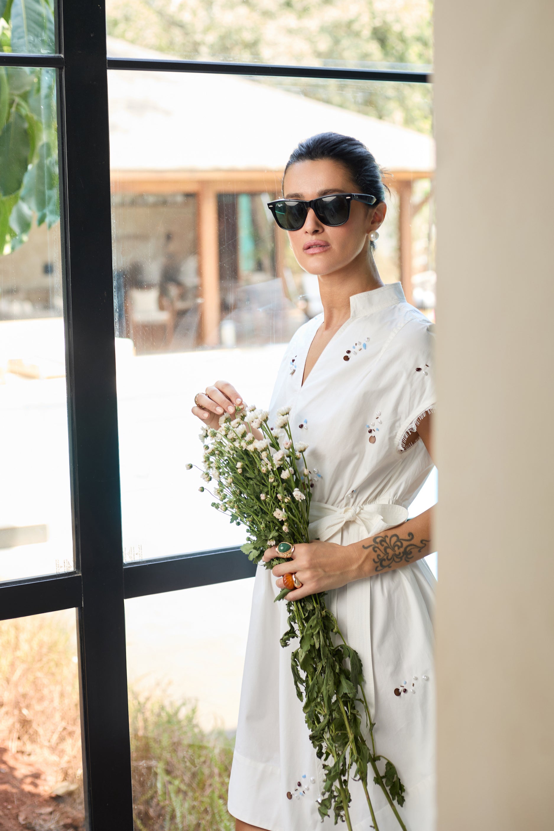 MARBELLA ASYMMETRICAL DRESS