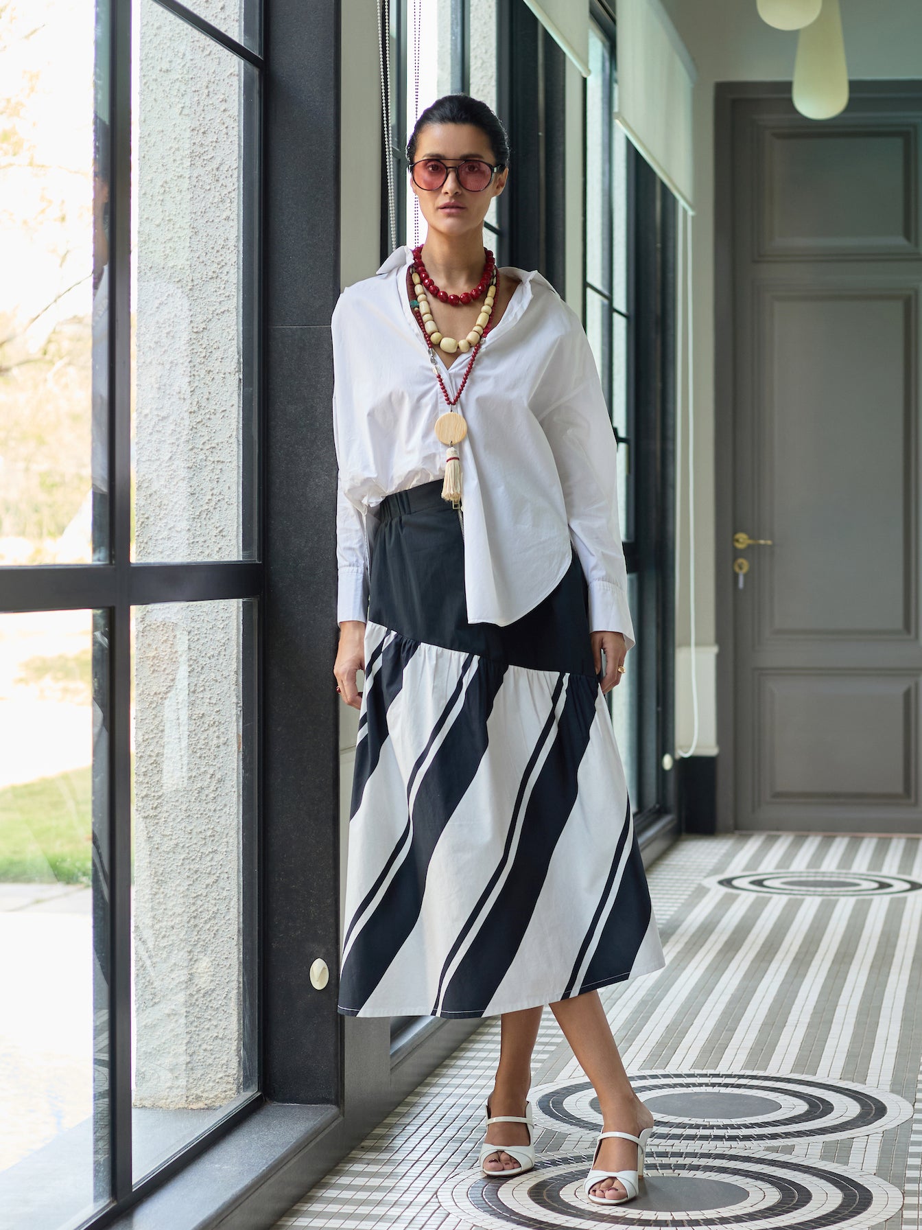 PORTOFINO MIDI SKIRT