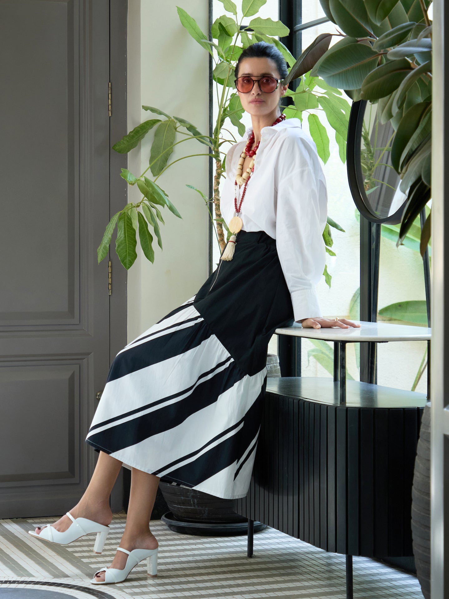 PORTOFINO MIDI SKIRT