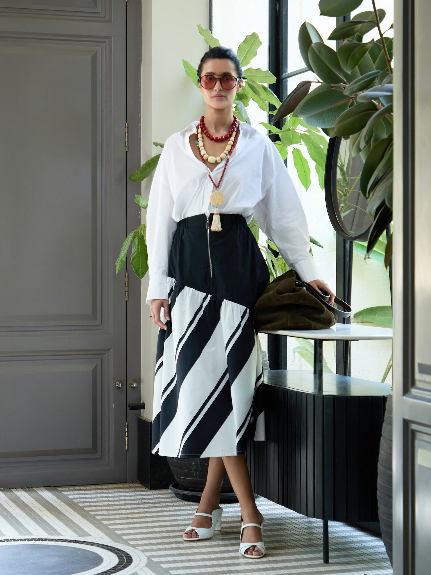 PORTOFINO MIDI SKIRT