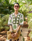 PALM POLKA DRESS