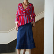 CALI GODET SKIRT