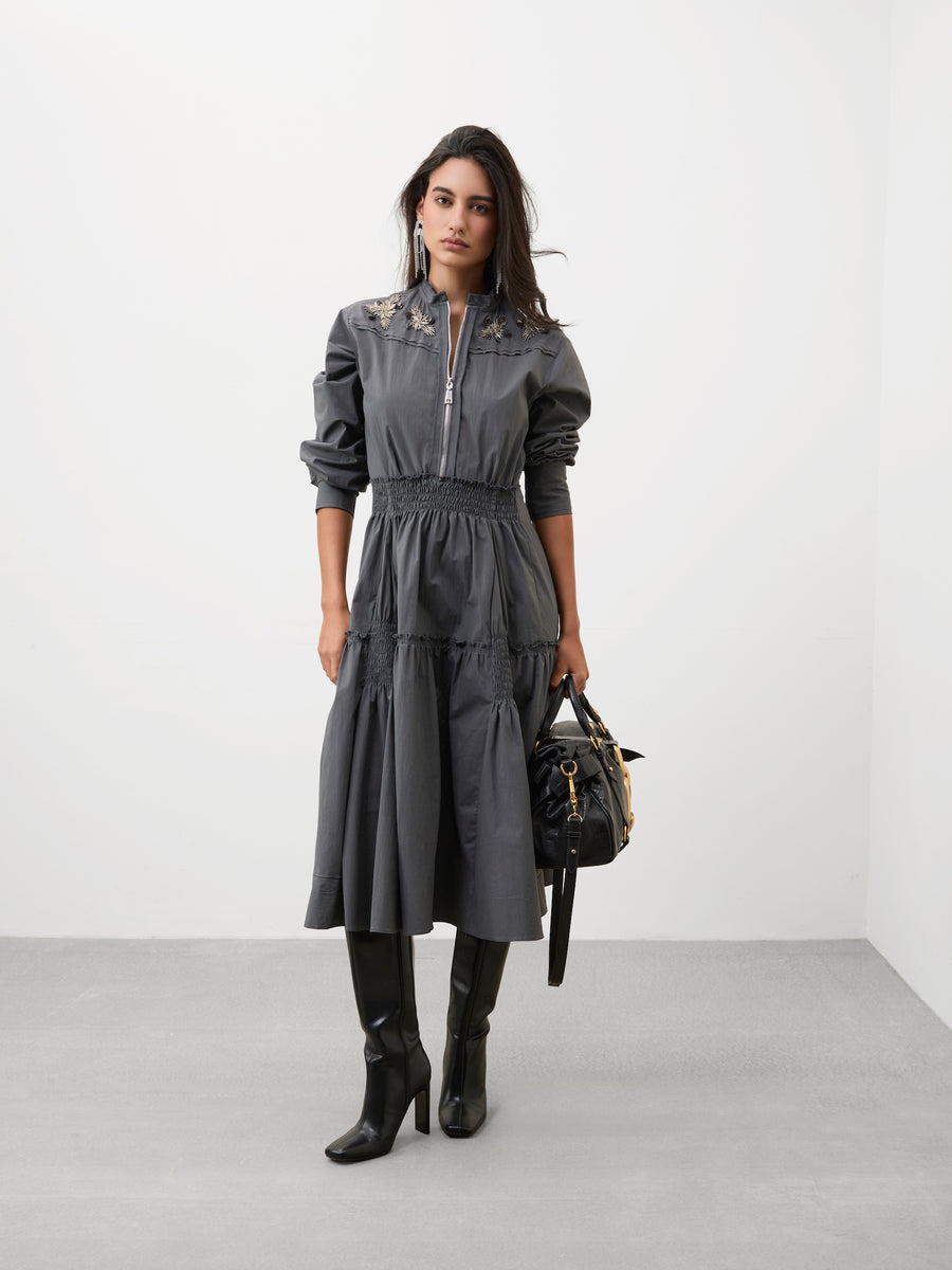 SYMPHONY TIERED DRESS