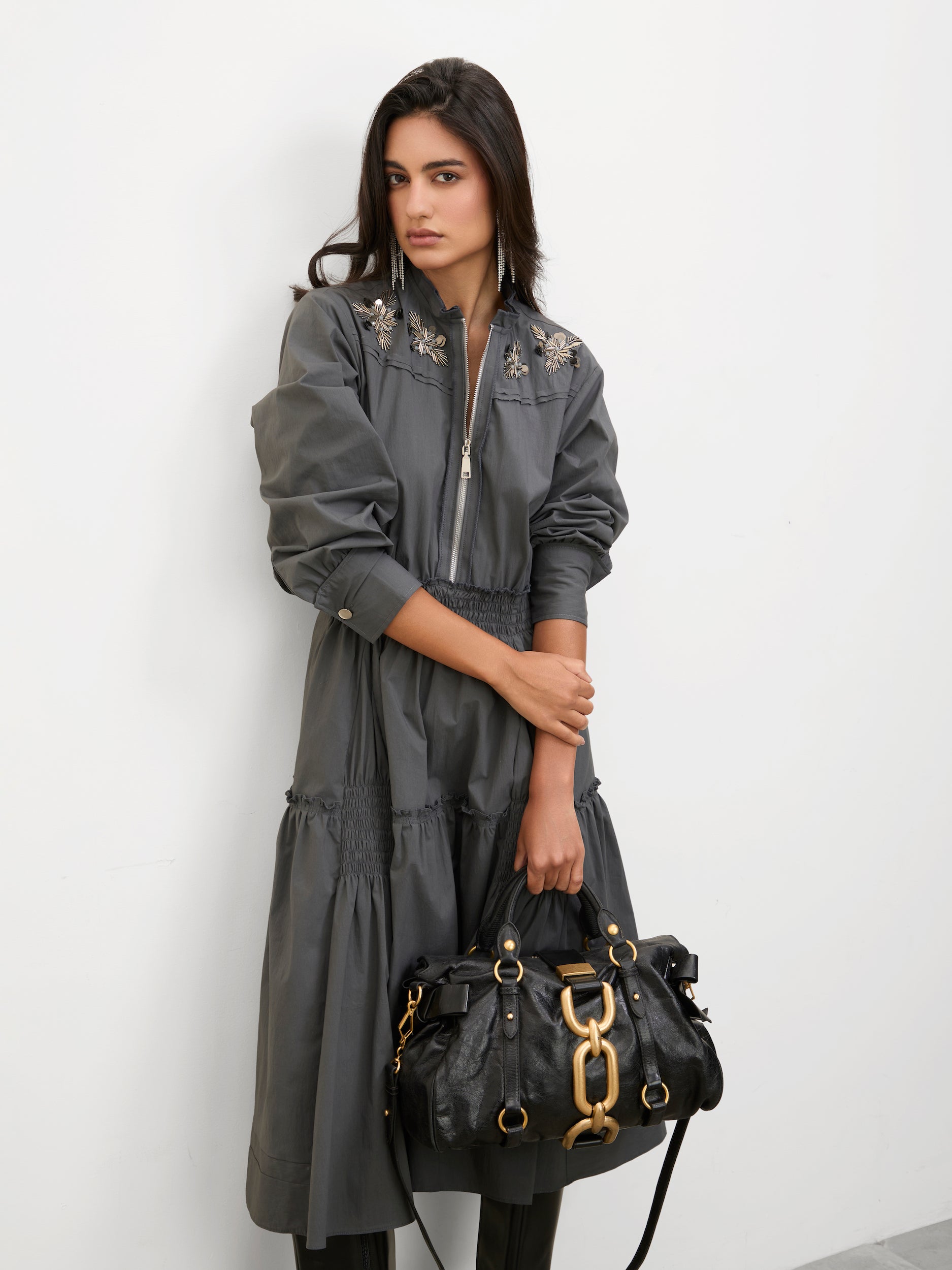 SYMPHONY TIERED DRESS