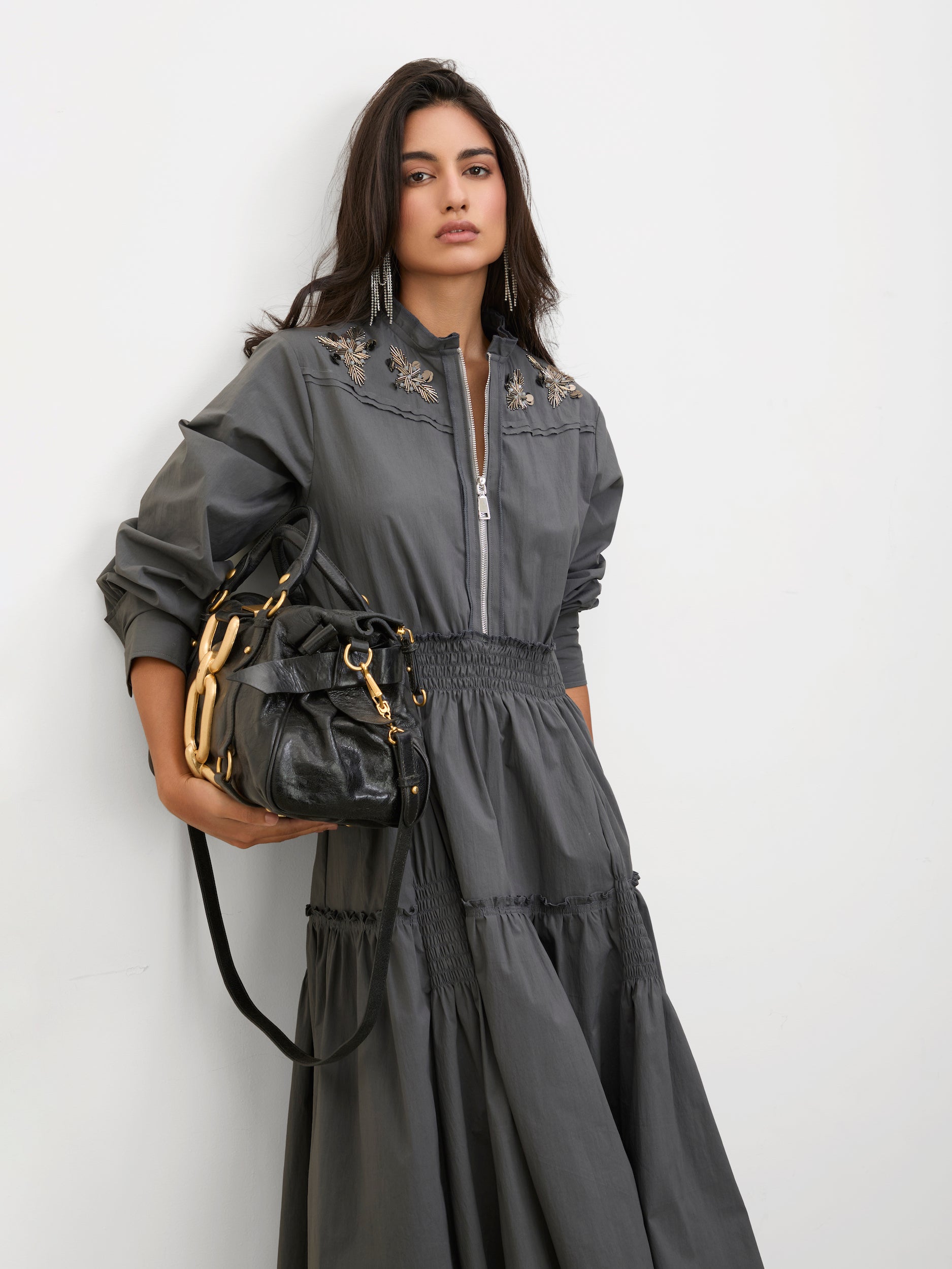 SYMPHONY TIERED DRESS