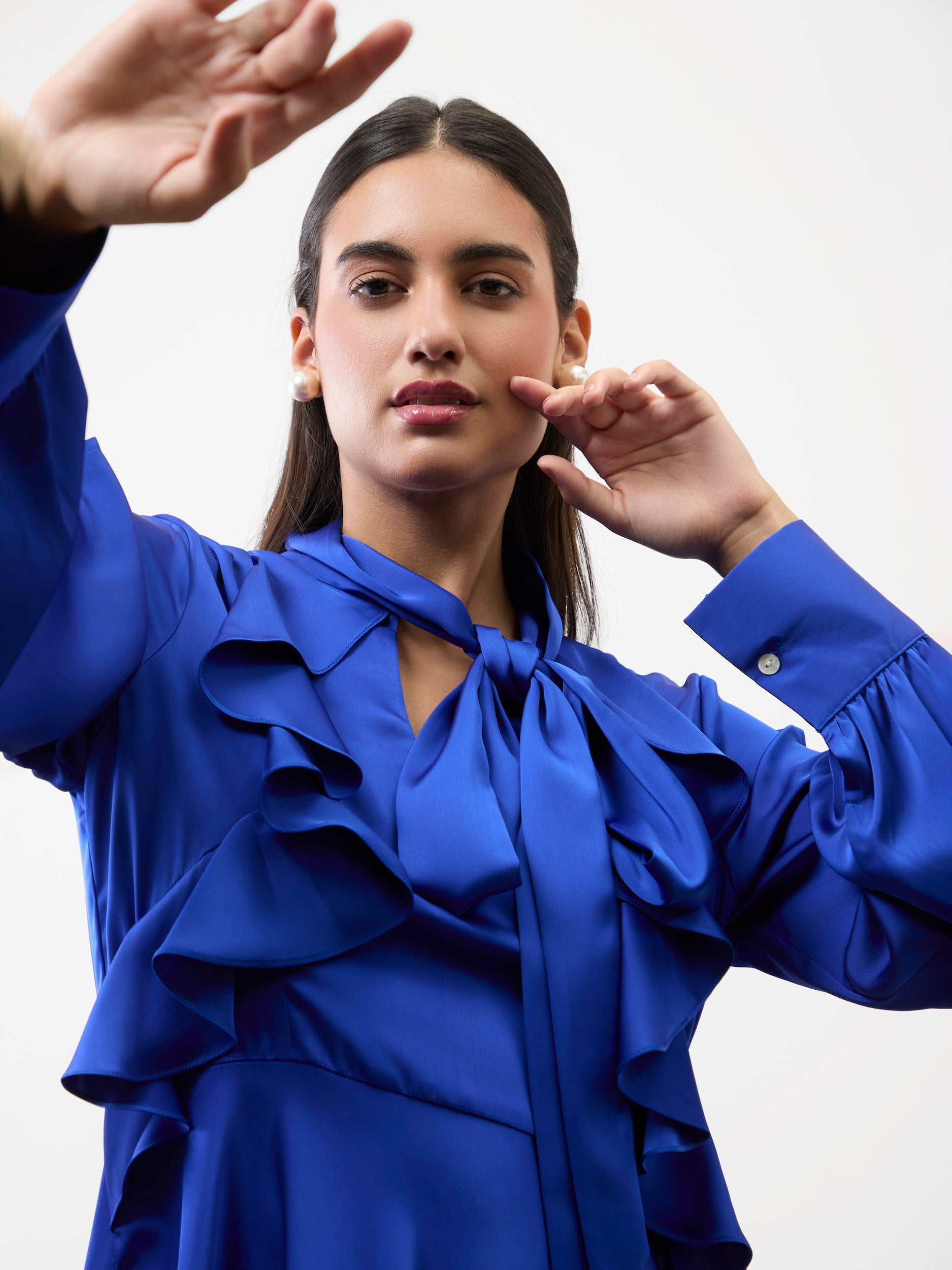 ROMANTIC RUFFLE DRESS