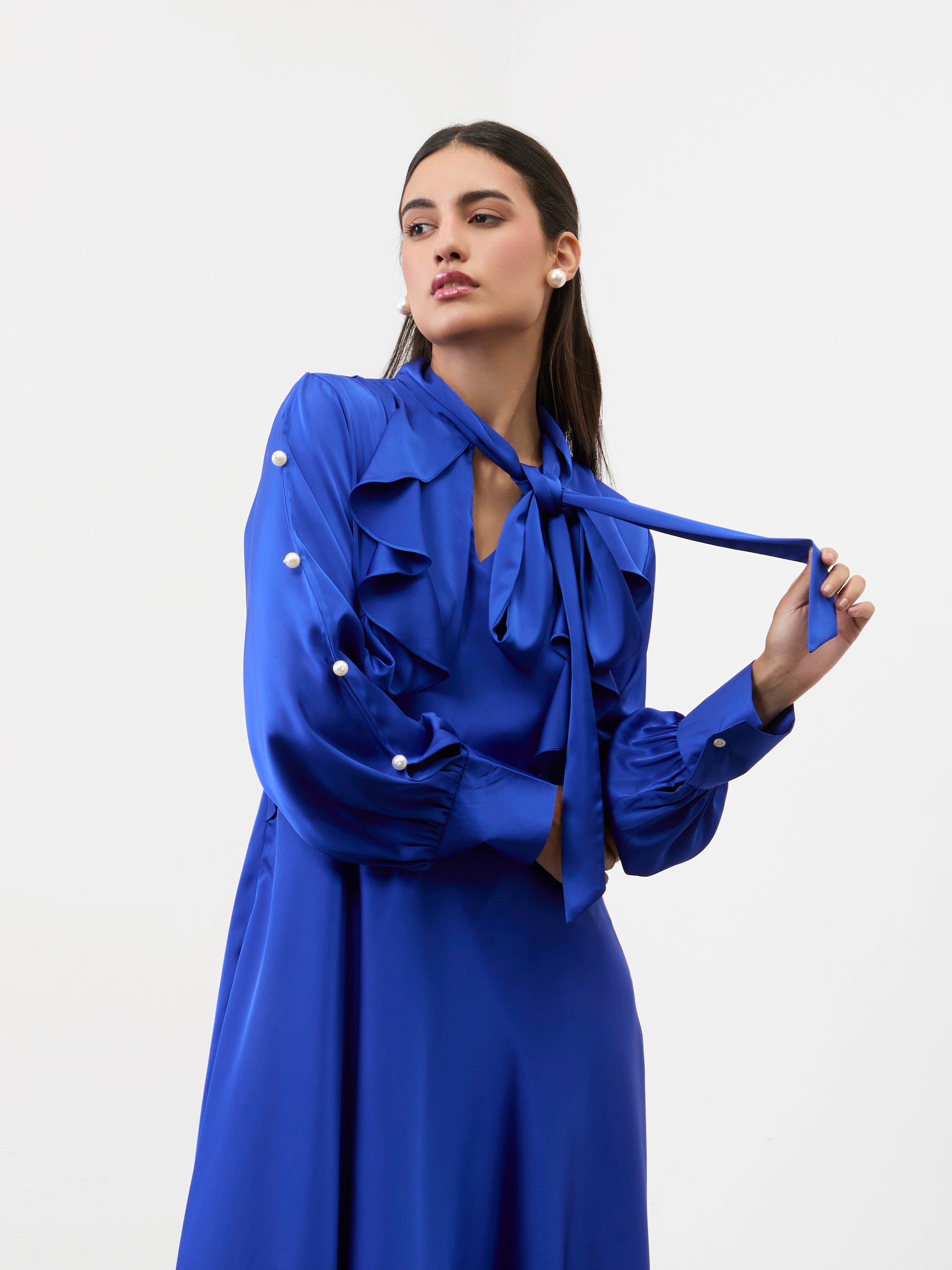 ROMANTIC RUFFLE DRESS