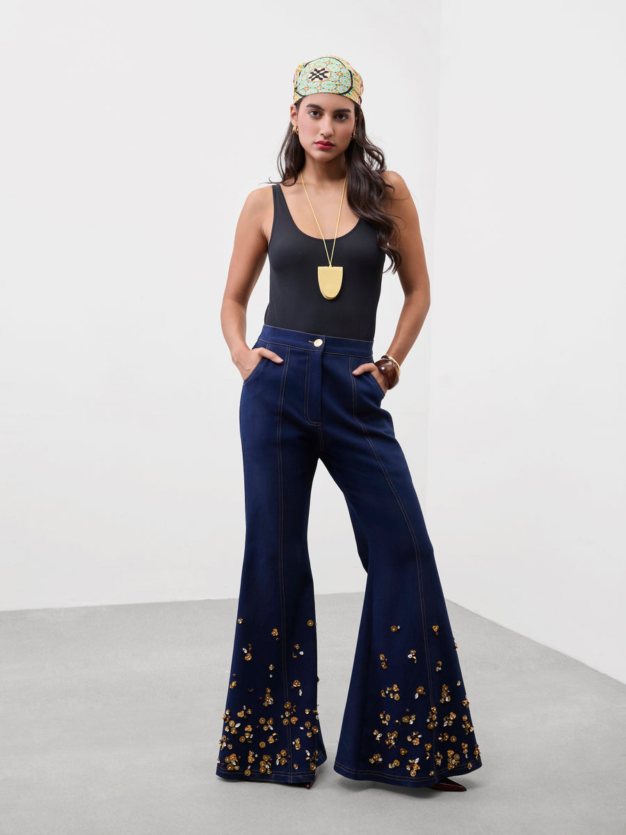 METALLICA FLARED JEANS